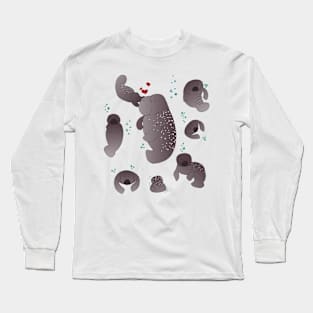 Save the Manatees Long Sleeve T-Shirt